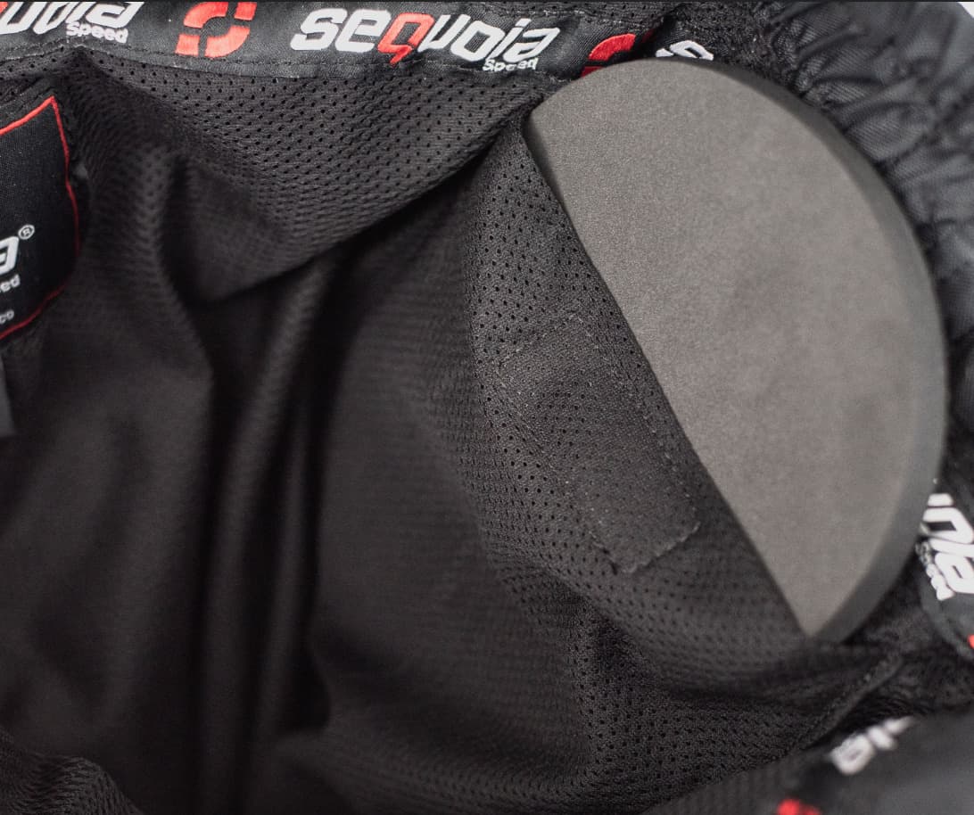 Pantalón MESH - Pantalón de Malla Impermeable con Protecciones Removibles especial para Clima cálido - Vista 11 | Sequoia Speed