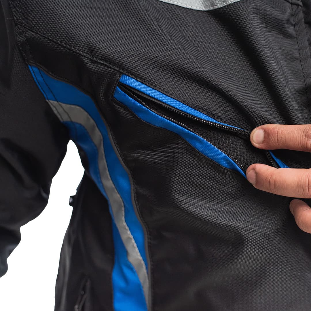 Traje para Moto - Carrera - Traje de Protección Anti Fricción para Motociclistas detalles reflectivos alta visibilidad