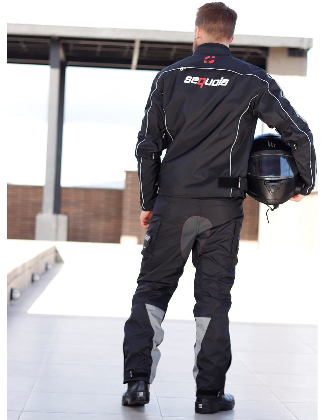 Traje para Moto - TT - Traje de Protección Anti Fricción para Moto detalle material - Antifriccion impermeable