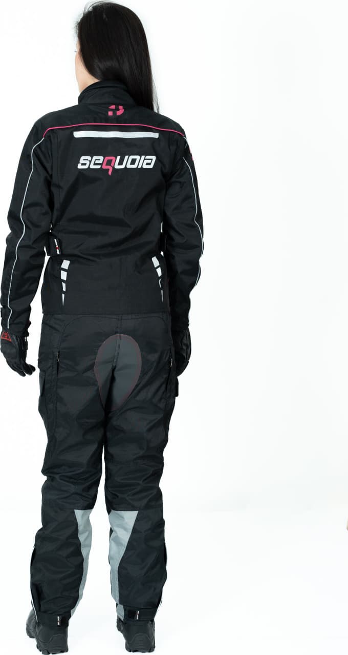 Chaqueta Black Pro Dama - Chaqueta de Protección de Moto para Damas Impermeable Sequoia Speed proteccion certificada motoc...