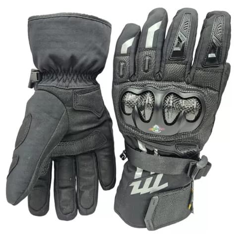 Combo Impermeable Hydra + Zapatones Sequoia Suela dura+ forro morral + Guantes Moto, Motociclismo proteccion certificada m...