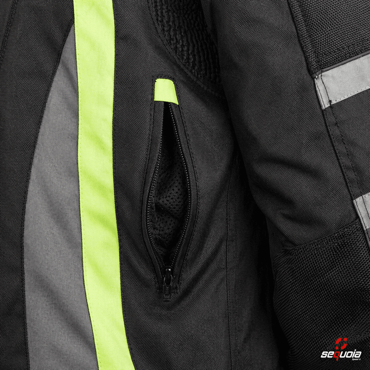 Chaqueta Carrera Green - de Protección con Protecciones Certificadas e Impermeable 100