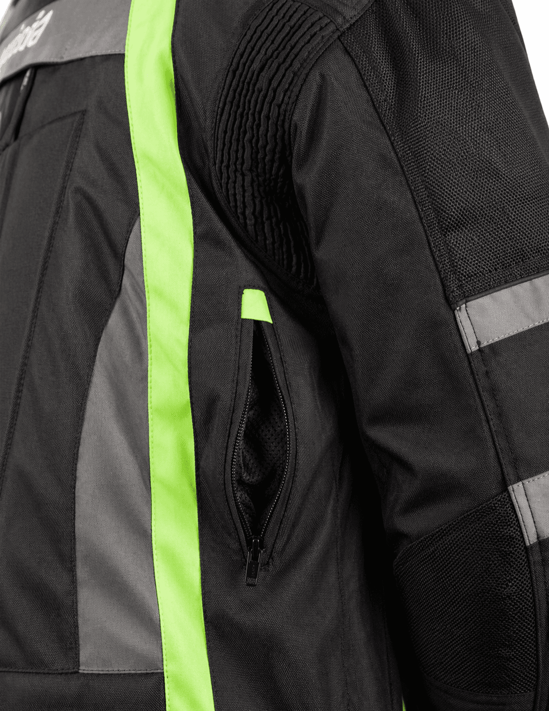 Chaqueta Carrera Green - de Protección con Protecciones Certificadas e Impermeable 100