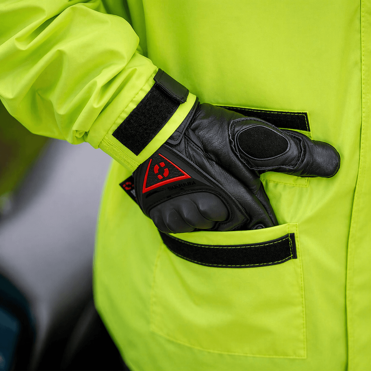 Combo Impermeable Hydra + Zapatones Sequoia Suela dura+ forro morral Moto, Motociclismo