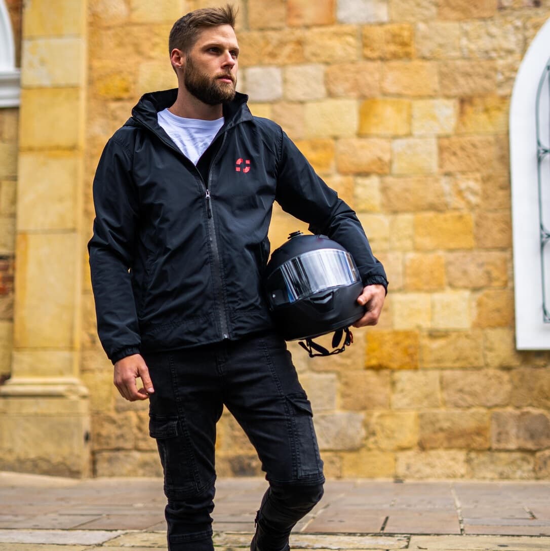 Chaqueta City Impermeable con Protecciones Removibles Certificadas Unisex