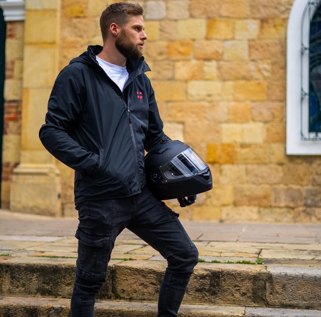 Chaqueta City Impermeable con Protecciones Removibles Certificadas Unisex