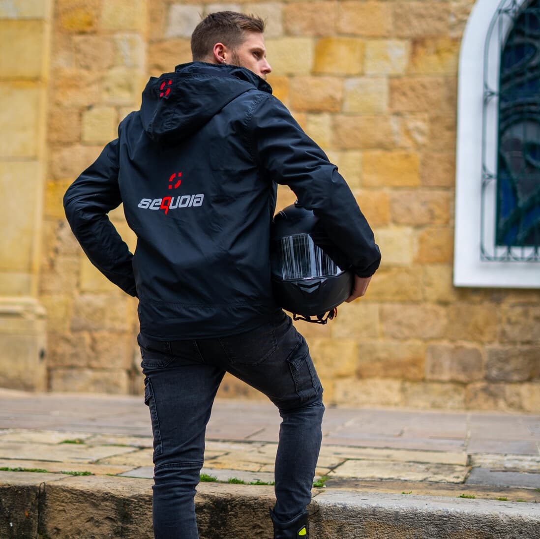 Chaqueta City Impermeable con Protecciones Removibles Certificadas Unisex