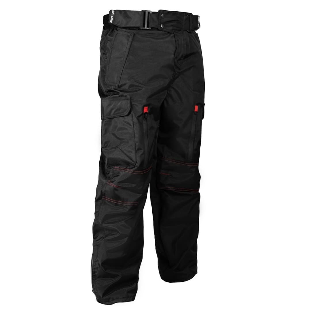 Pantalón BLACK PRO - Pantalón de Protección impermeable para Motorizado con Protecciones Certificadas - Pantalones para Moto para moto