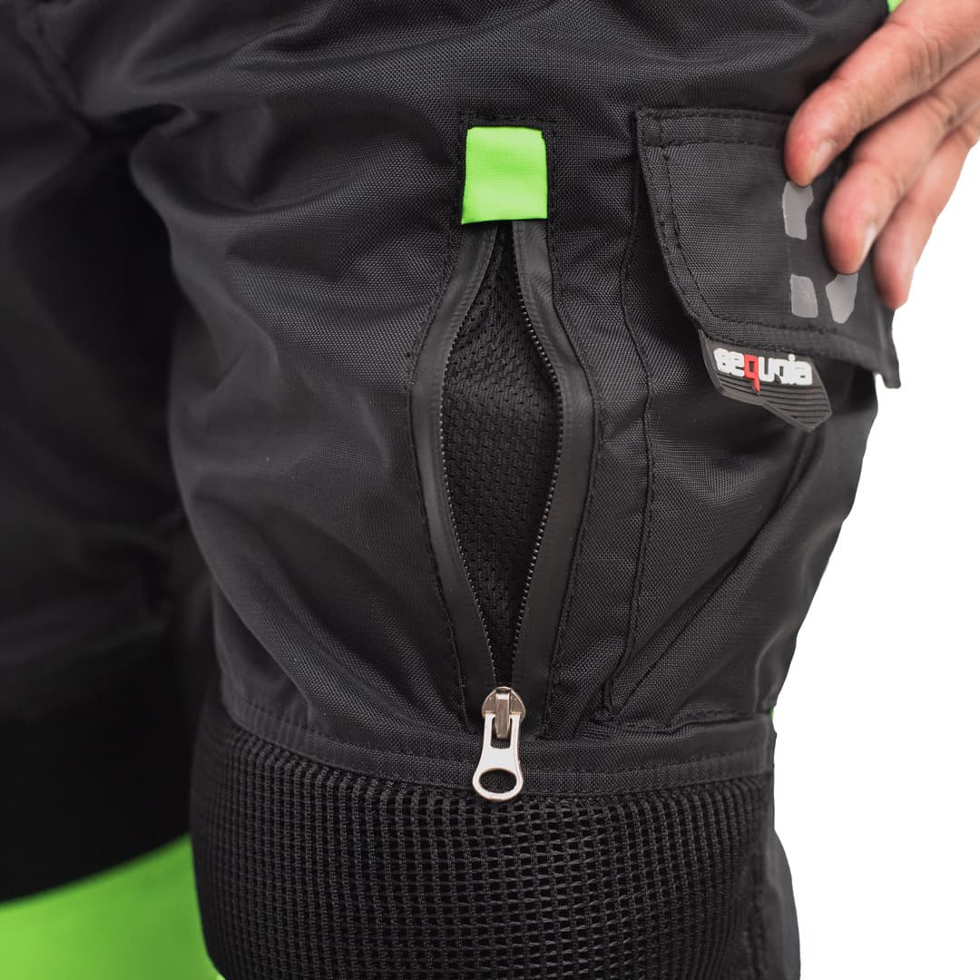 Pantalón GAS GREEN, Protección Rodillas Certificadas Removibles, Impermeable