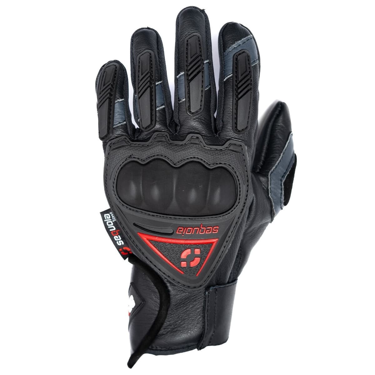 Guantes Caña Media de Cuero Intruder para Moto de Protección