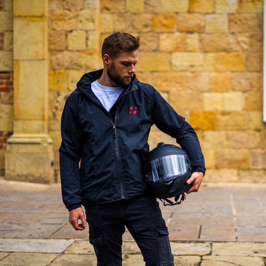 Chaqueta City Impermeable con Protecciones Removibles Certificadas Unisex