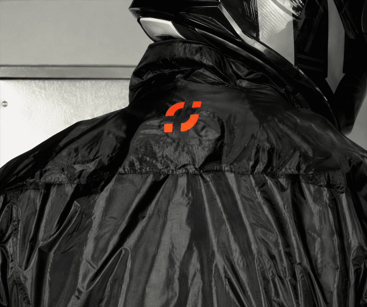 Chaqueta Hydra Negra Impermeable Tipo Touring