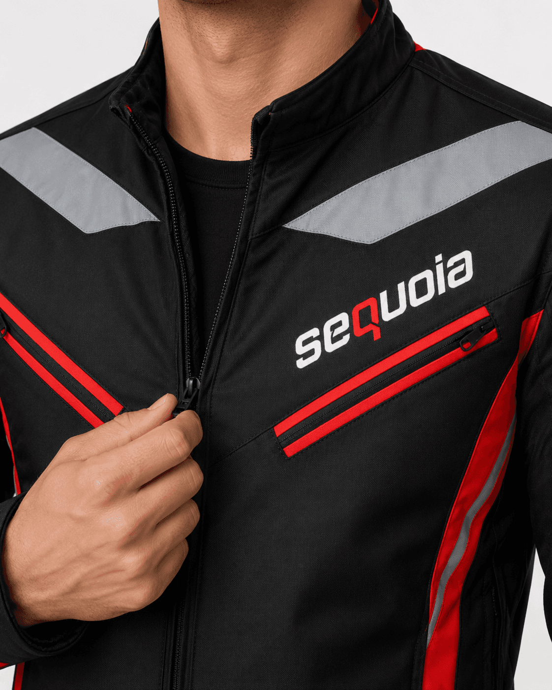 Chaqueta Carrera Red - de Protección, Protecciones Certificadas e Impermeable