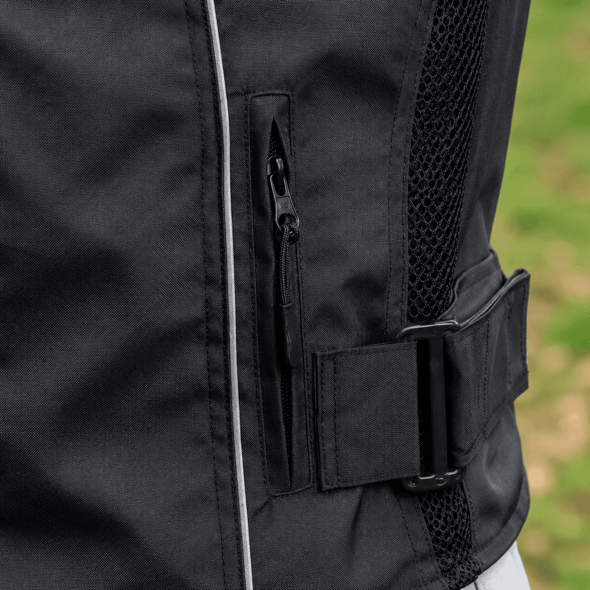 Chaqueta TT - Protecciones Removibles Certificadas 100 Impermeable.