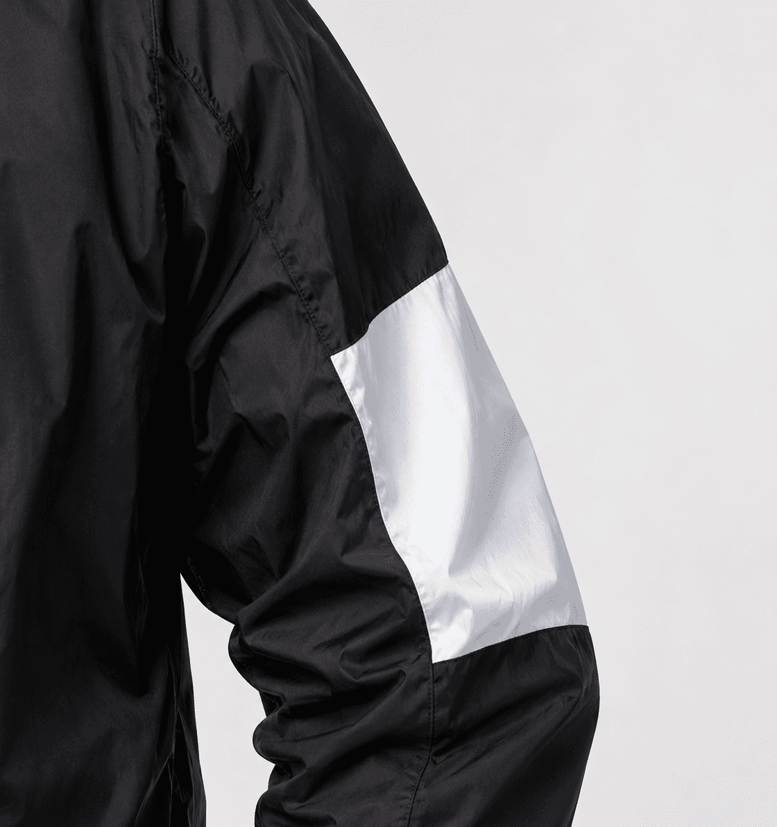 Chaqueta Reflectiva Negra Firefly II con Protecciones Moto Motociclista - Bicicleta - Ciclismo