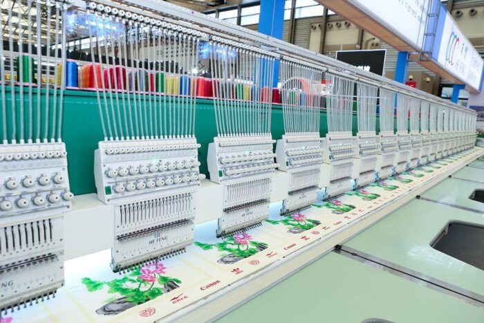 Maquinas de bordar industriales computarizadas